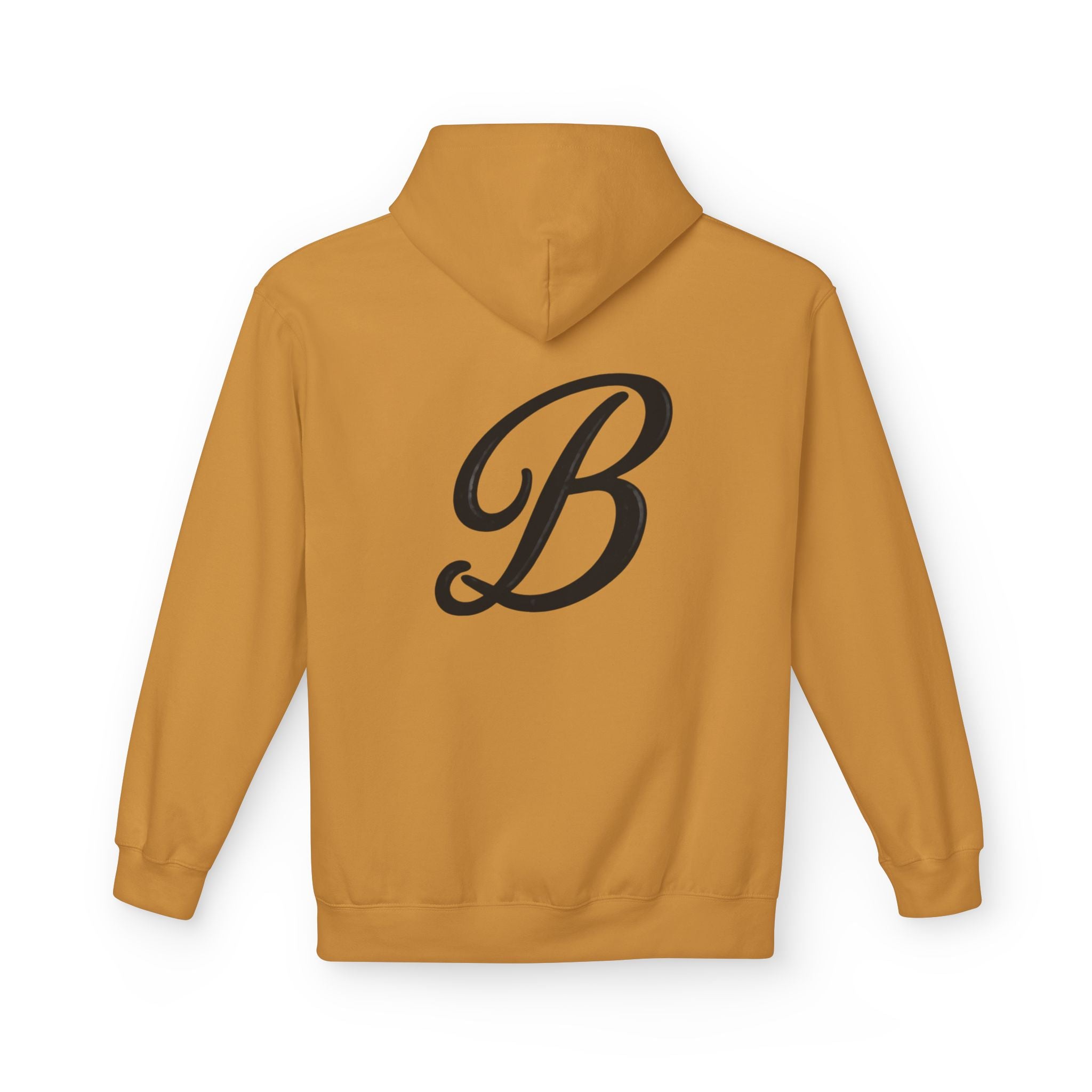 Black Top Society Hoodie — Retro Script Logo Pullover