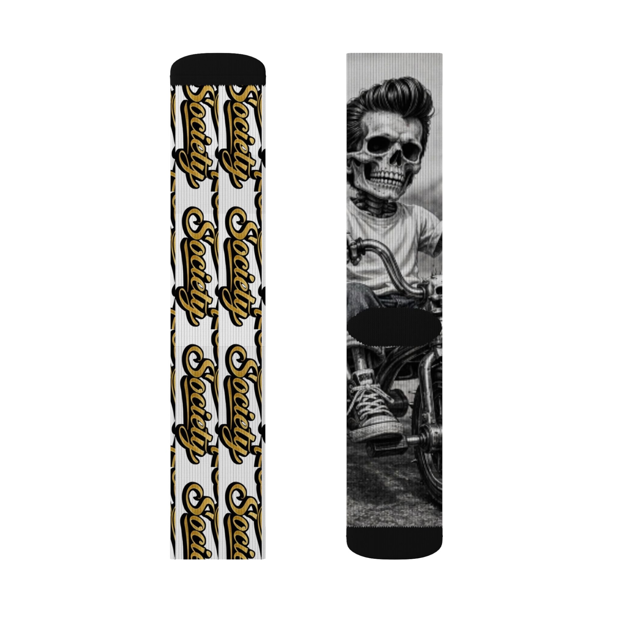 BlackTop "playground" Socks — Gothic Skateboard Crew Socks