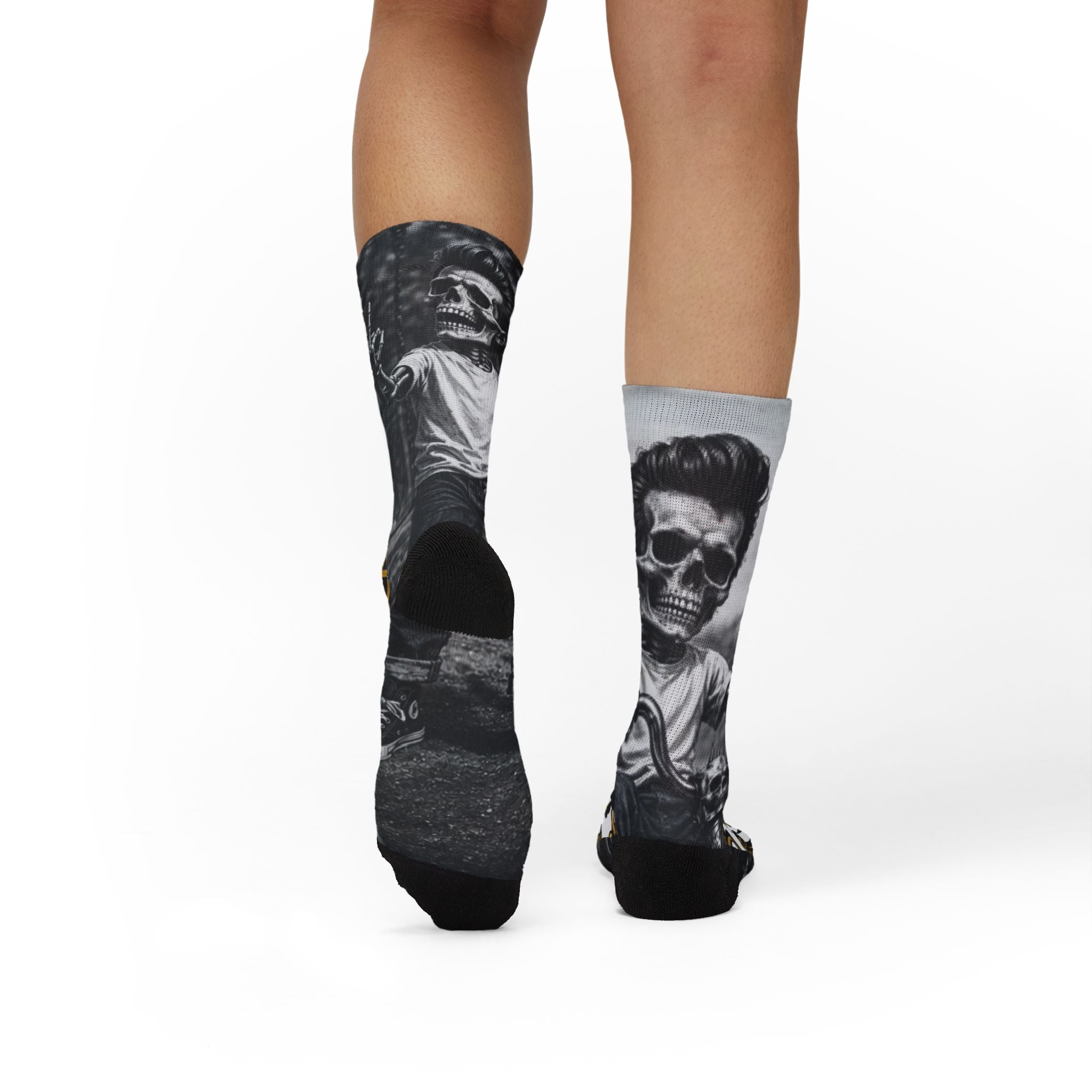 BlackTop "playground" Socks — Gothic Skateboard Crew Socks